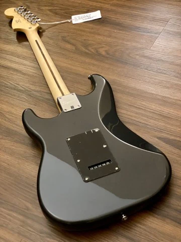 Squier Affinity Series HH Stratocaster with Laurel FB in Charcoal Frost Metallic - Image 4