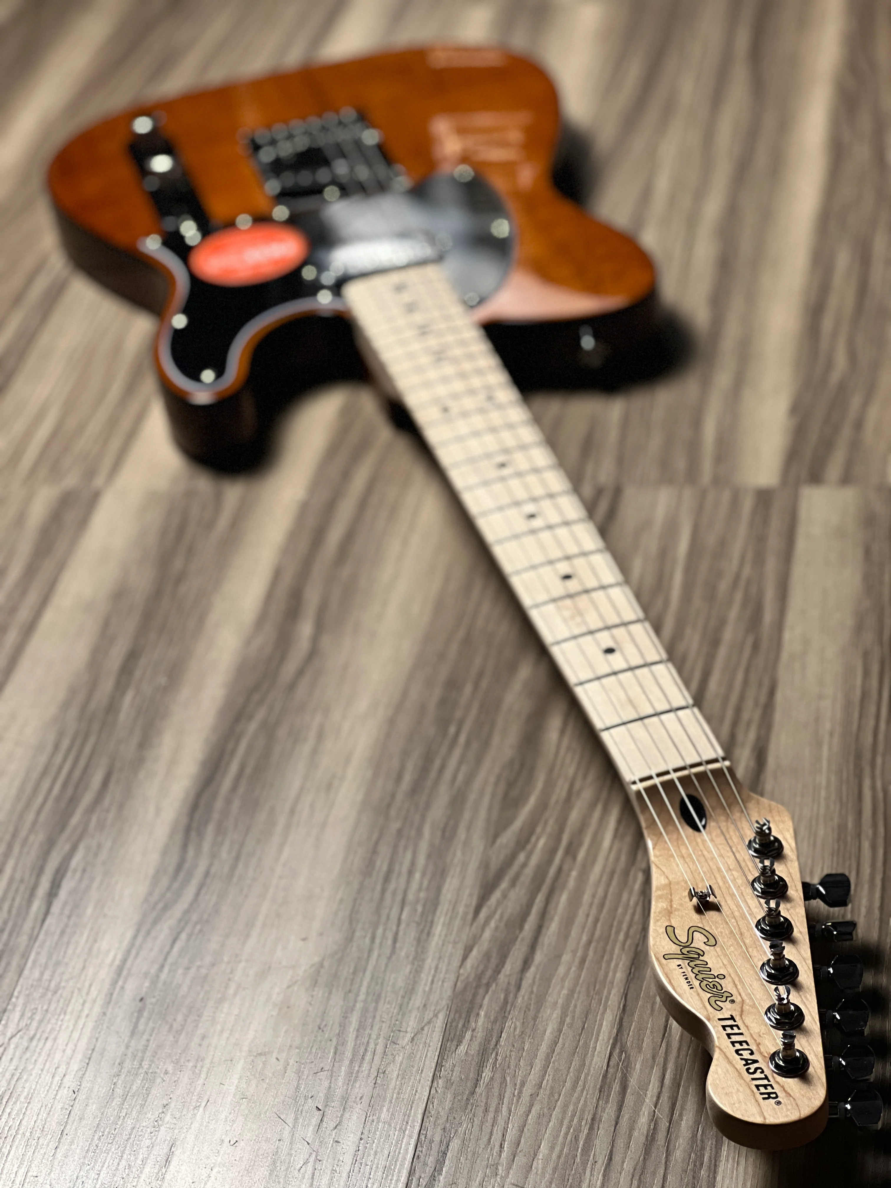 Squier Affinity Series Telecaster FMT SH With Maple FB in Mocha - Image 6