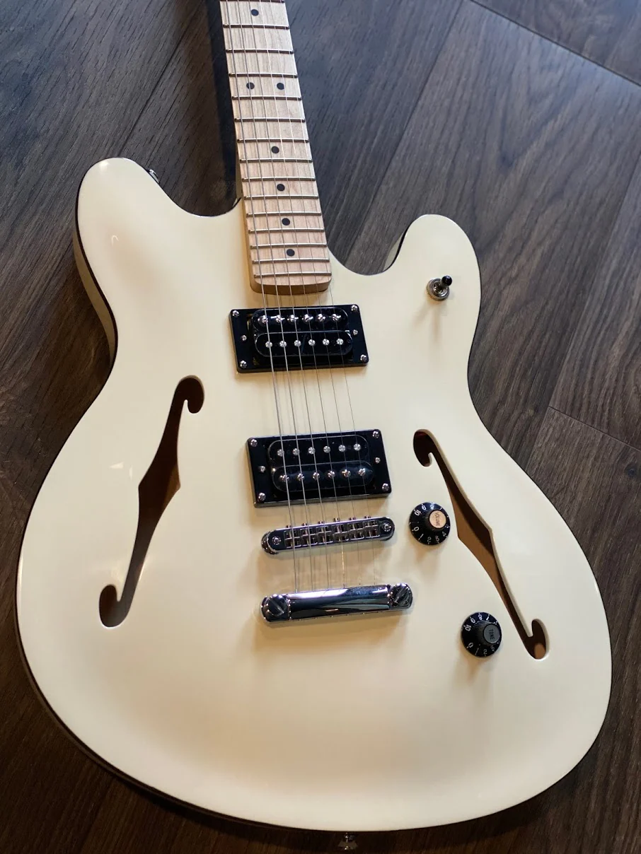 Squier Affinity Starcaster - Olympic White - Image 5