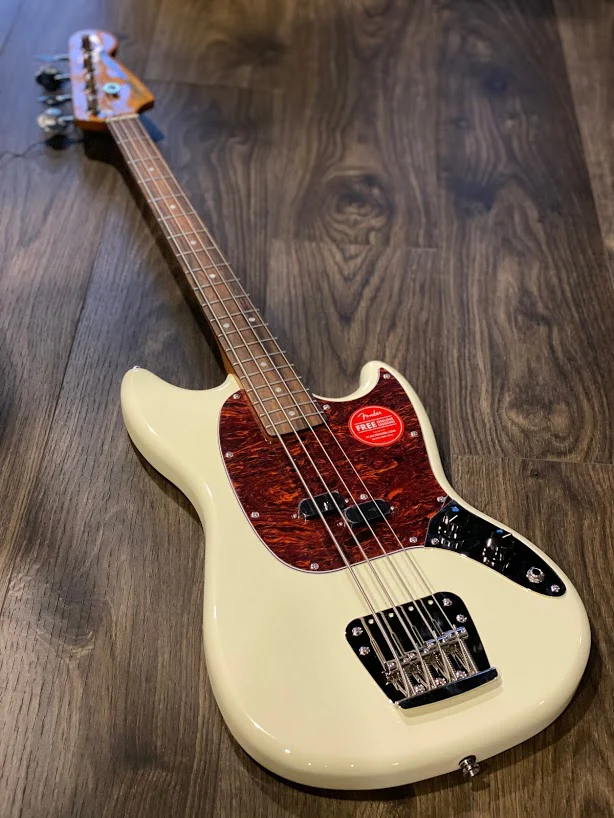 Squier Classic Vibe `60s Mustang Bass - Olympic White - Image 2