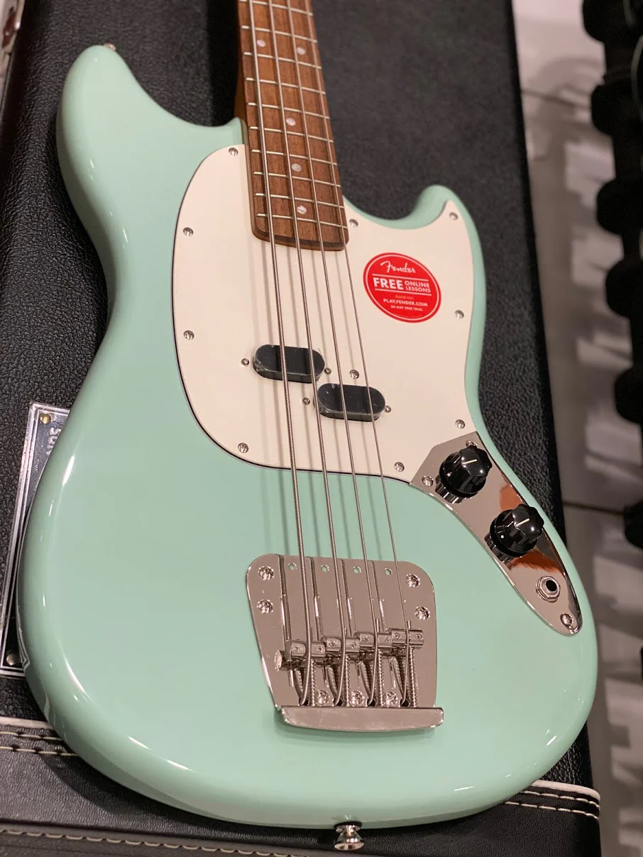 Squier Classic Vibe '60s Mustang Bass - Surf Green - Image 2