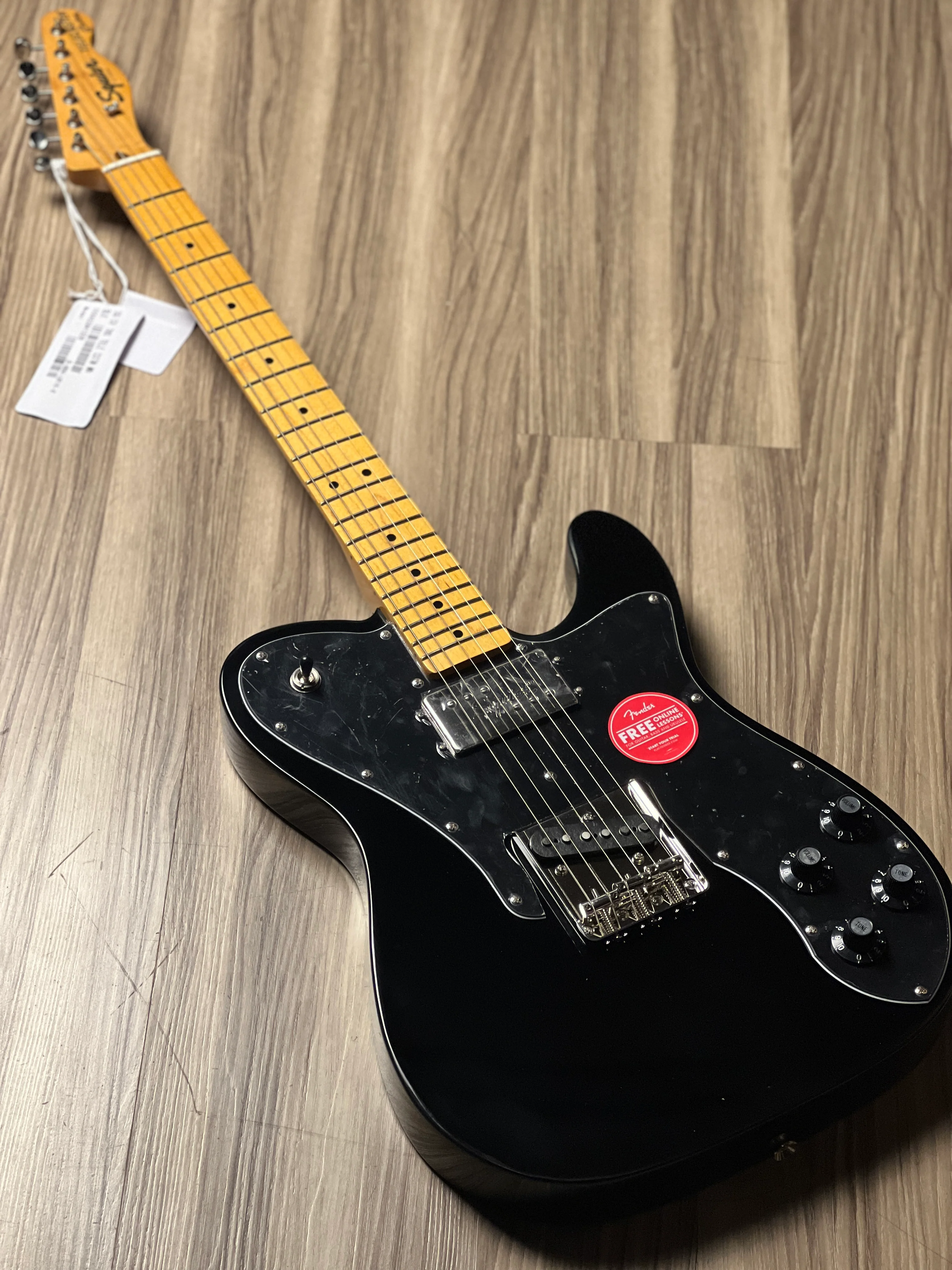 Squier Classic Vibe 70s Telecaster Custom Maple FB Black - Image 2