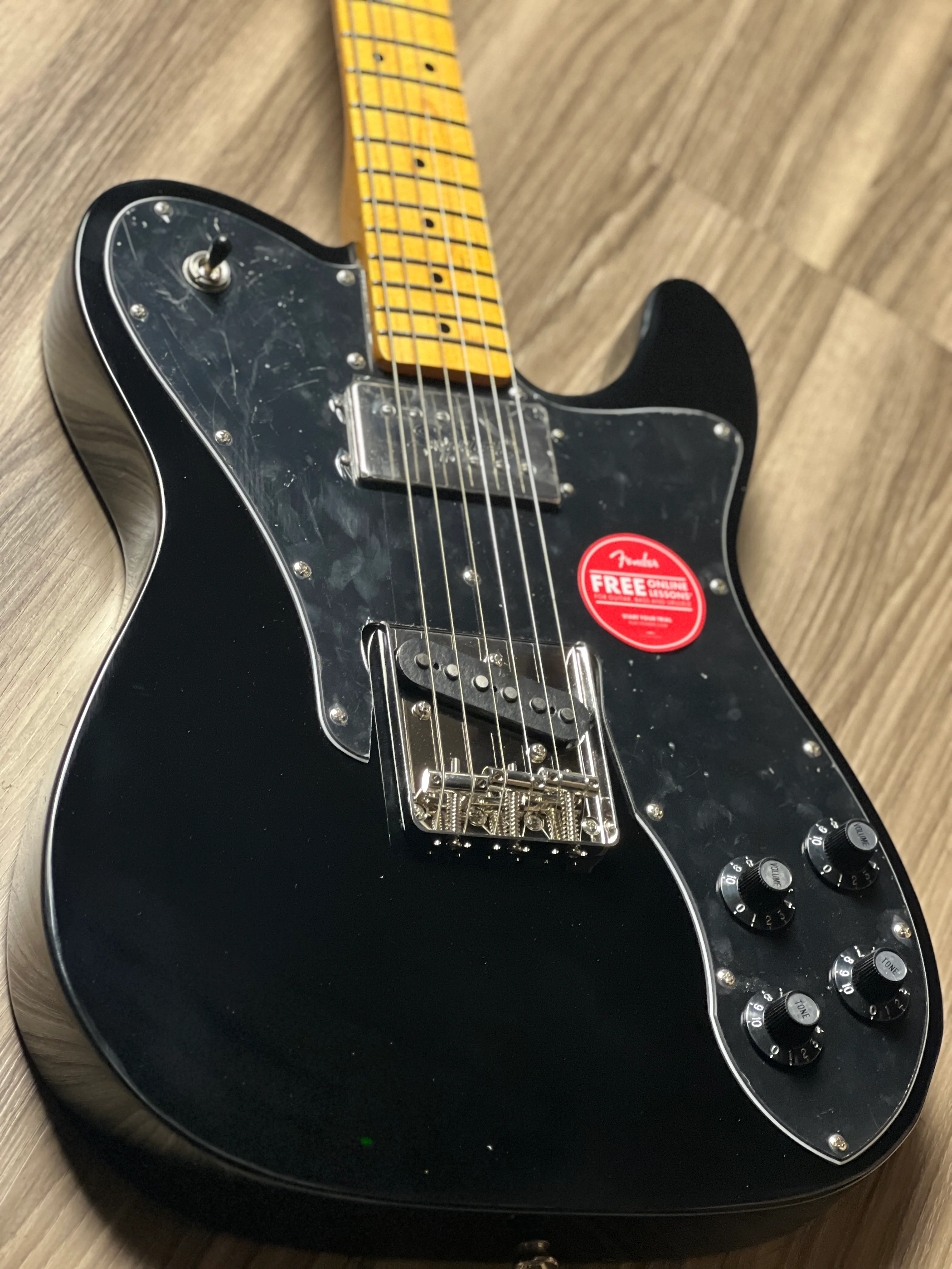 Squier Classic Vibe 70s Telecaster Custom Maple FB Black - Image 4