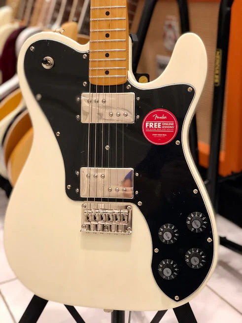 Squier Classic Vibe `70s Telecaster Deluxe - Olympic White - Image 2