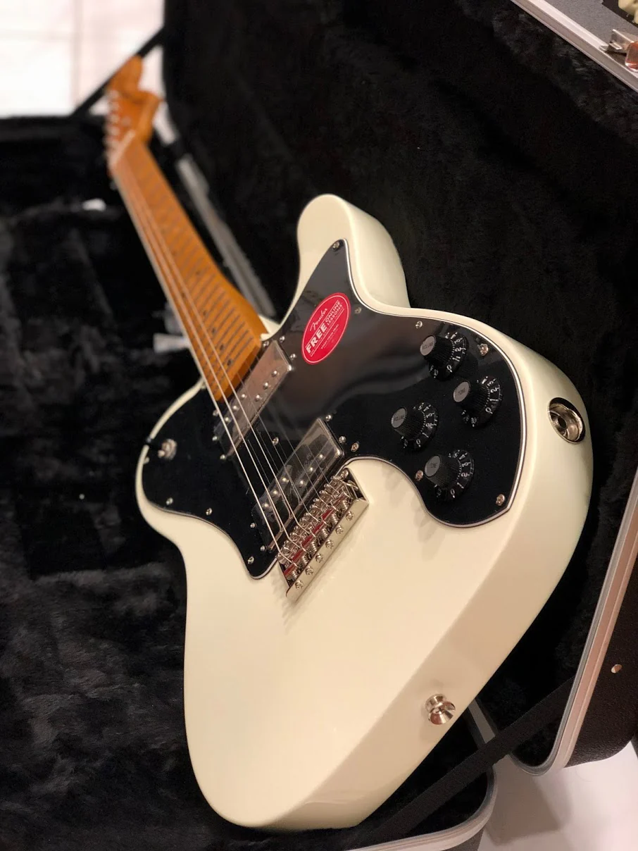 Squier Classic Vibe `70s Telecaster Deluxe - Olympic White - Image 3