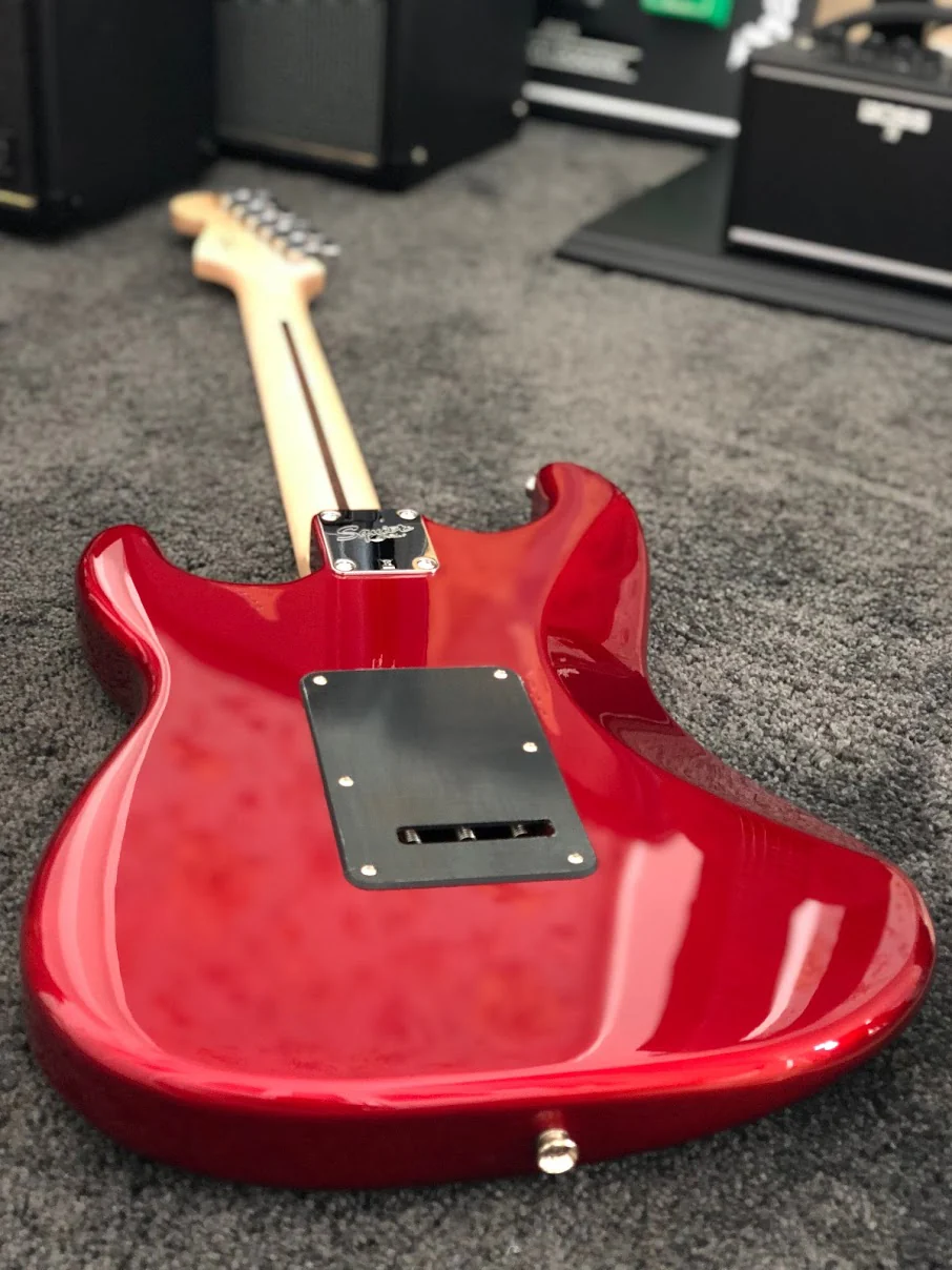 Squier Contemporary Stratocaster HH - Dark Metallic Red - Image 6