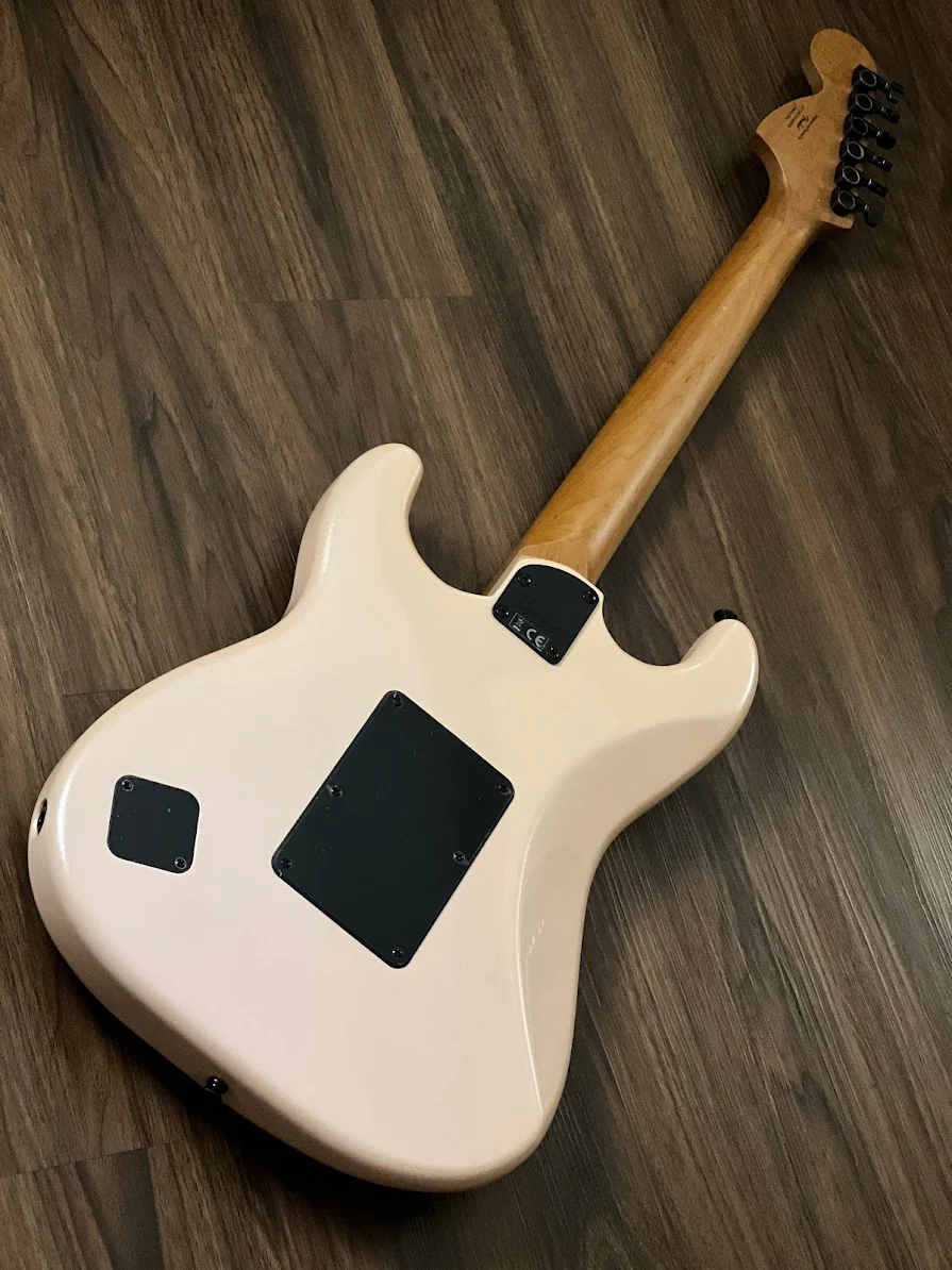 Squier Contemporary Stratocaster HH FR - Shell Pink Pearl - Image 4