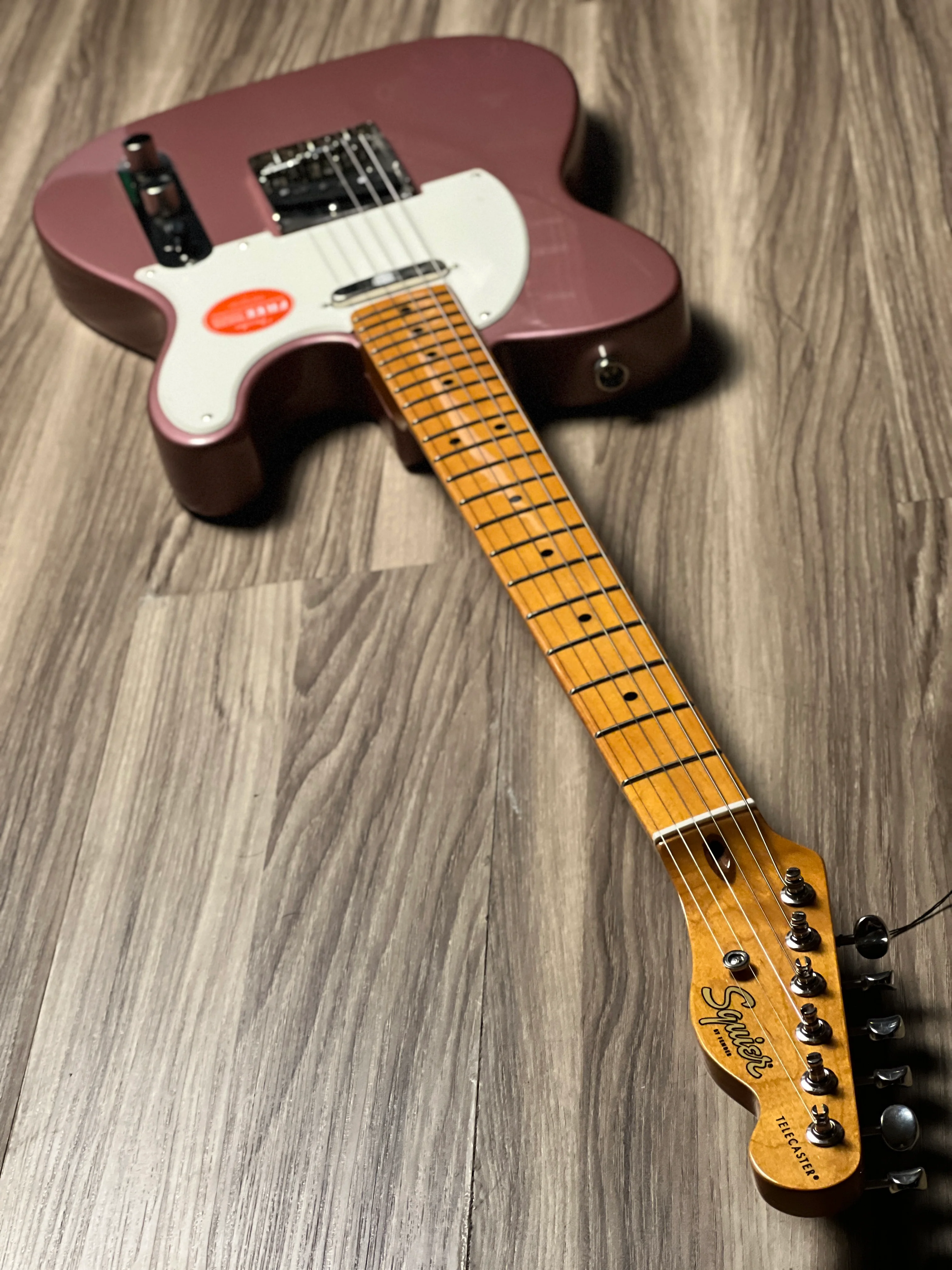 Squier FSR Classic Vibe 50s Telecaster with Maple FB in Burgundy Mist - Image 6
