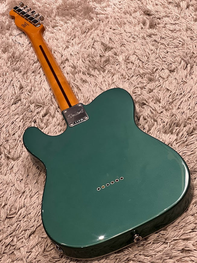 Squier FSR Classic Vibe 60s Telecaster Thinline with Maple FB in Sherwood Green - Image 4
