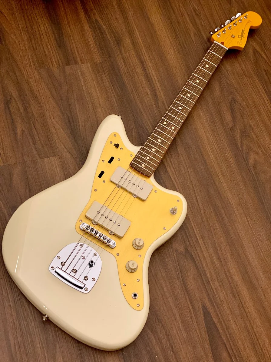 Squier J Mascis Signature Jazzmaster - Vintage White - Image 2