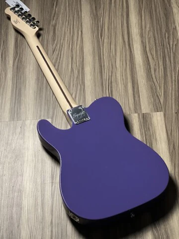 Squier Sonic Esquire H w/Black Pickguard with Laurel FB in Ultraviolet - Image 4