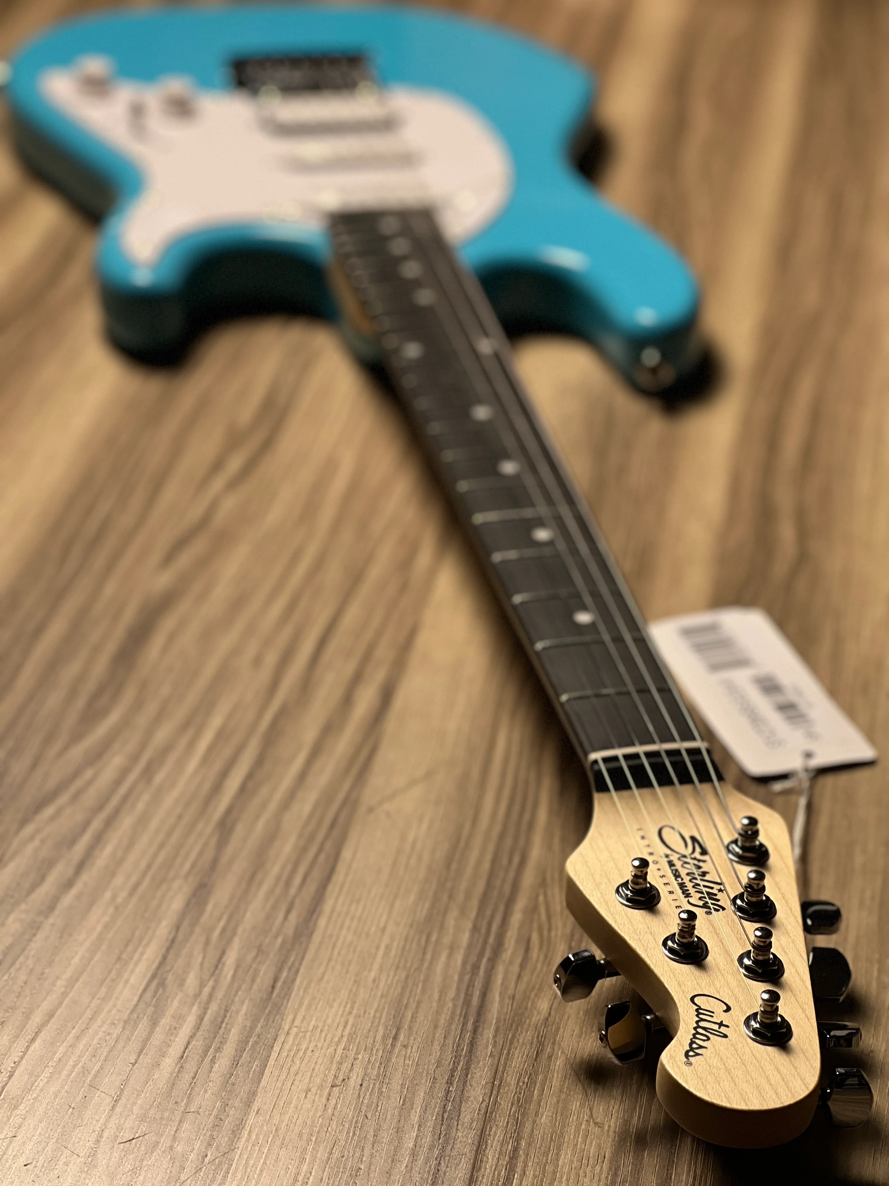 Sterling By Music Man Cutlass CT20 with Amaranth FB in Electric Blue - Image 6