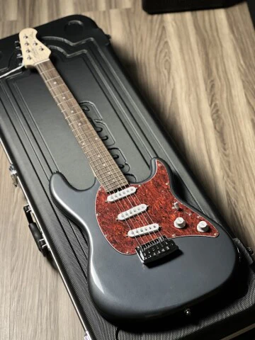 Sterling by Music Man Cutlass CT30SSS with Laurel FB in Charcoal Frost