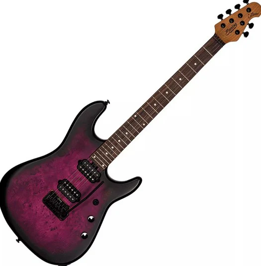 Sterling by Music Man Jason Richardson Cutlass Signature in Cosmic Purple Burst Satin - Image 7