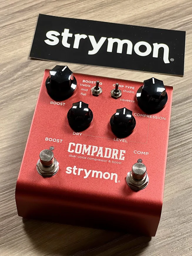 Strymon Compadre Dual Voice Compressor & Boost Guitar Effects Pedal - Image 2