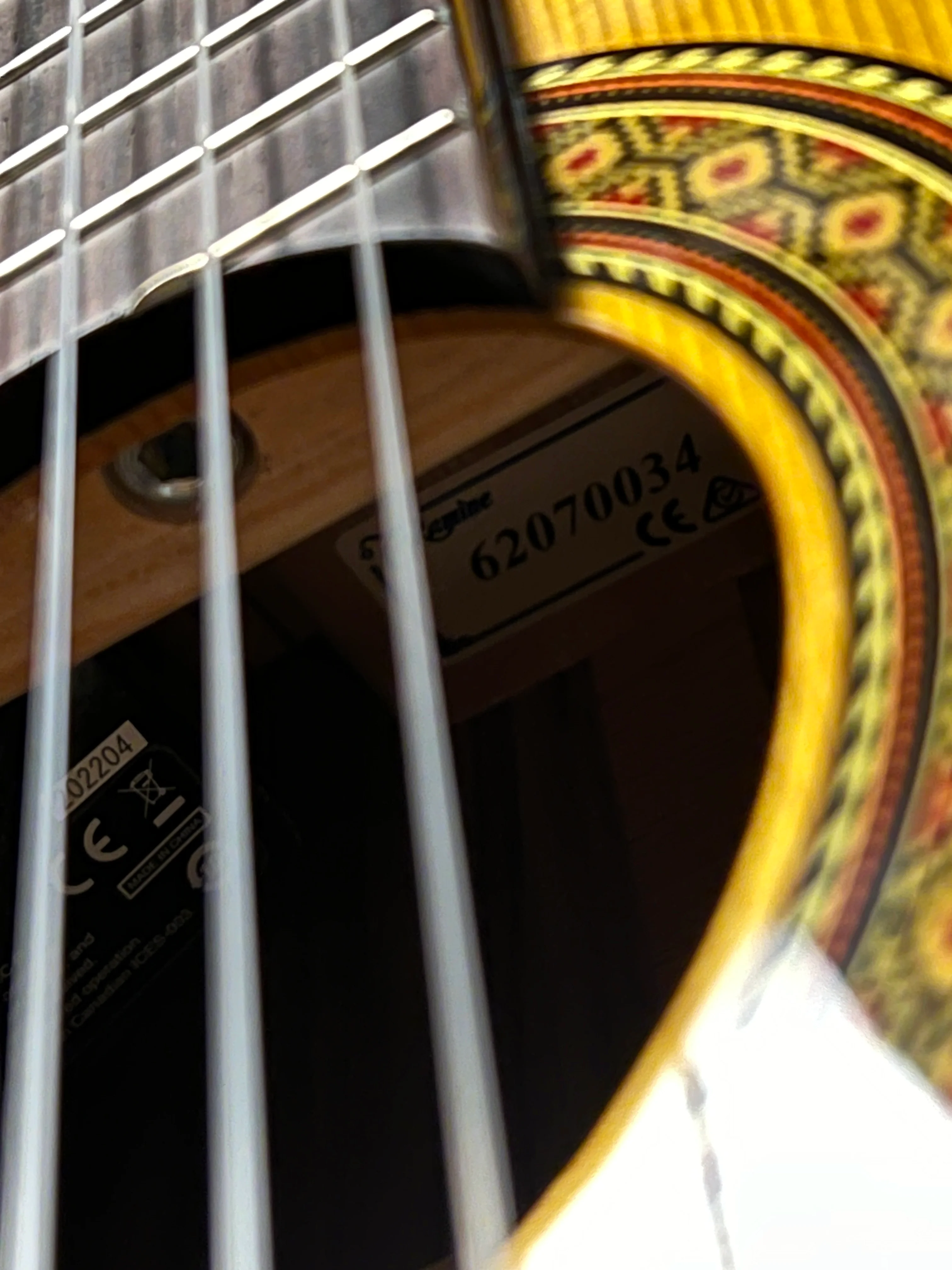 Takamine EC132SC EC in Gloss Natural 62070034 - Image 9