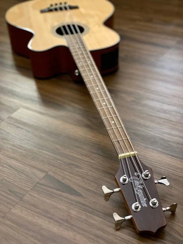 Takamine GB30CE Acoustic Electric Bass in Natural - Image 5