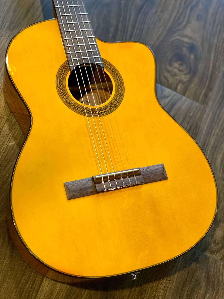 Takamine GC1CE NAT Nylon Acoustic Electric in Natural - Image 2