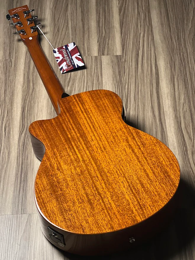 Tanglewood DBT SFCE SB G Super Folk Cutaway in Sunburst Gloss Finish - Image 6