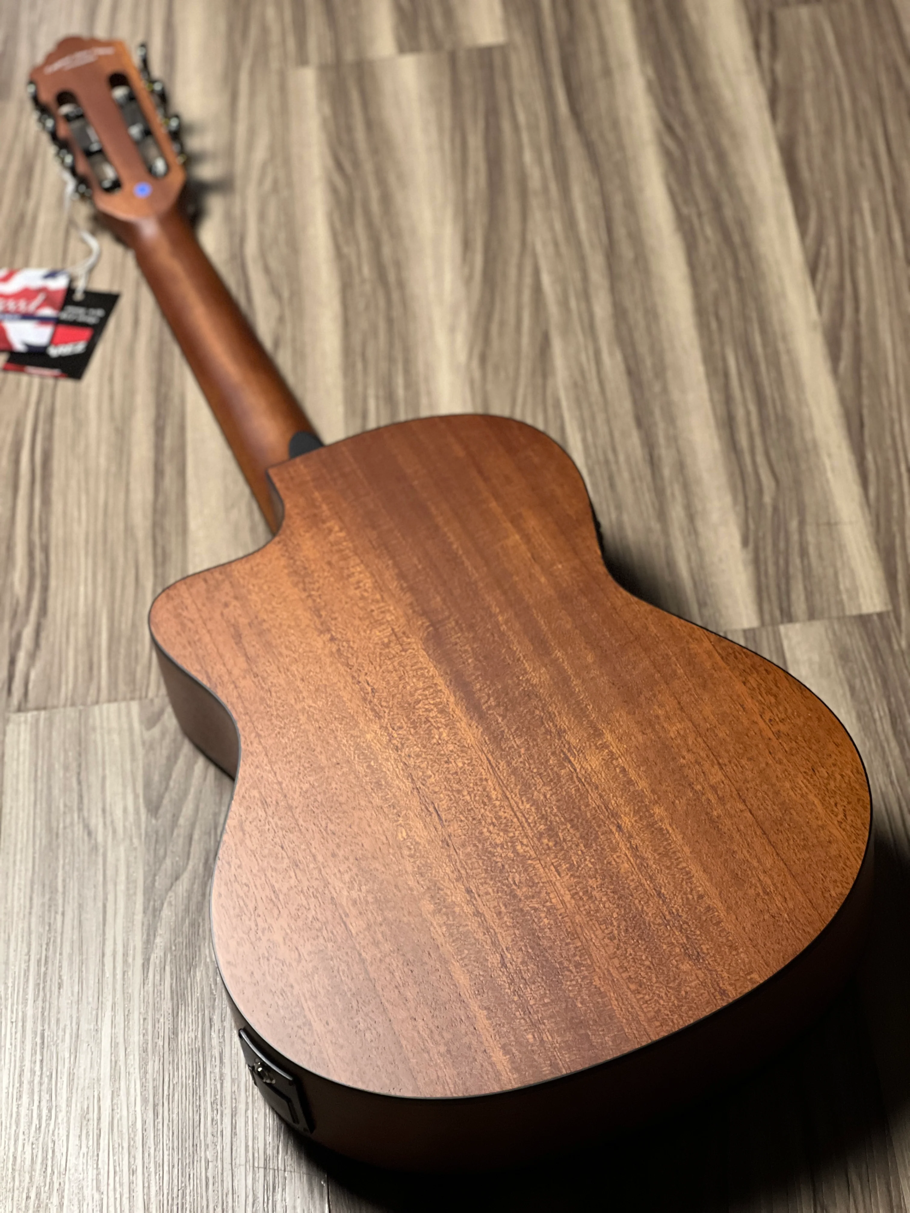 Tanglewood EM DC1 Thinline Classical Cutaway in Natural Finish w/Bag - Image 6
