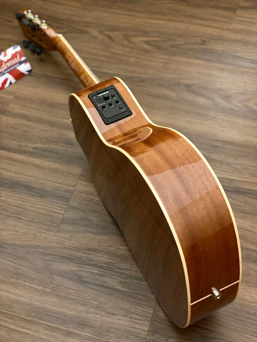 Tanglewood EM DC6 Nylon with Fishman Preamp in Natural - Image 3