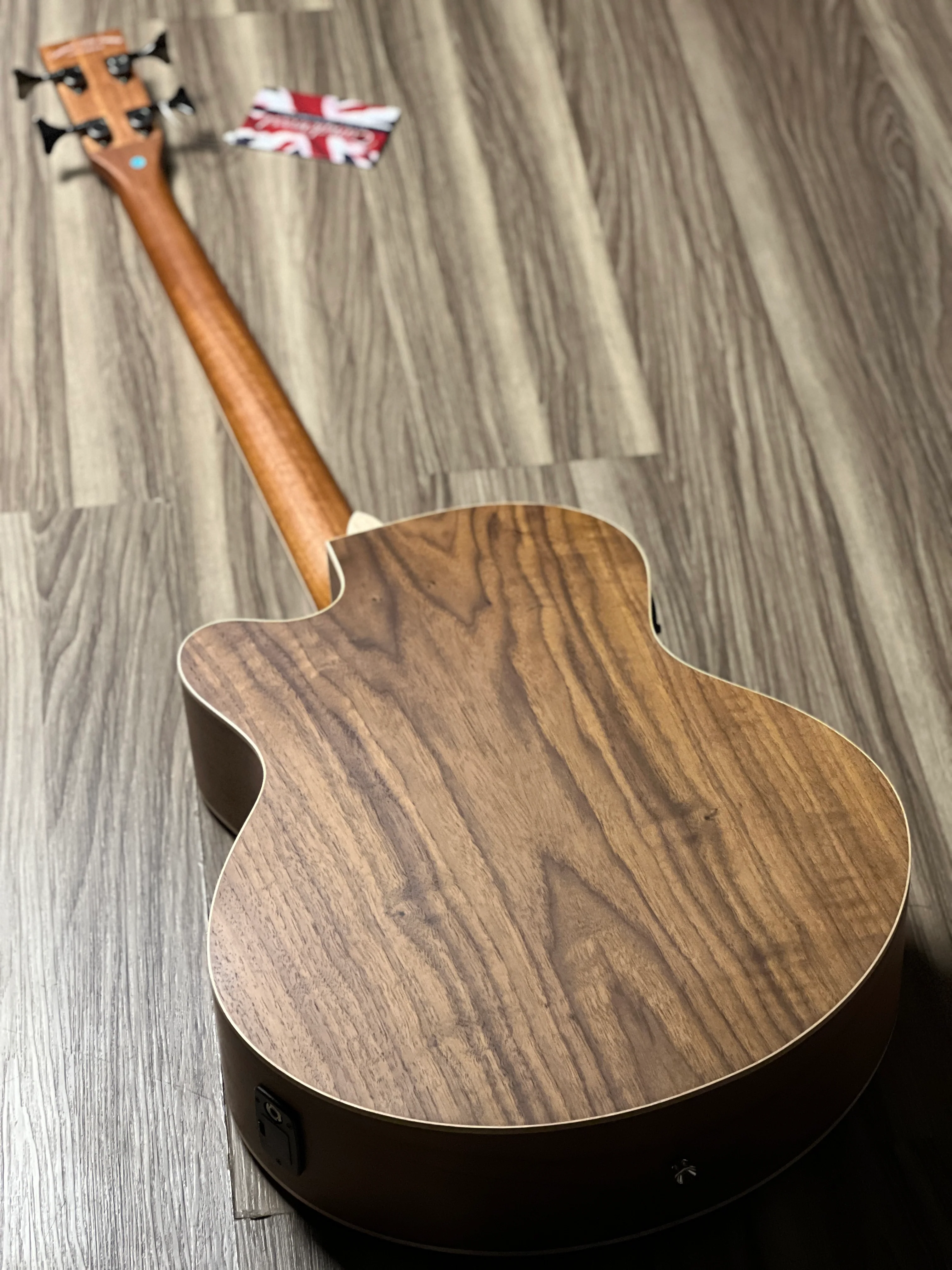 Tanglewood Reunion Pro Acoustic Bass Solid Top Cutway TRU 7AB CEAW in Natural - Image 5