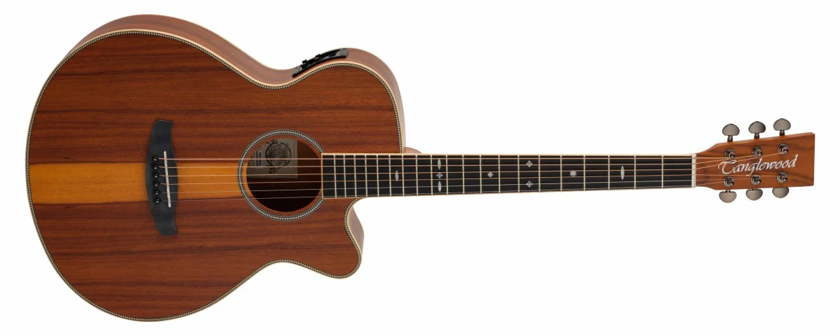 Tanglewood Reunion Pro Super Folk Solid Top Cutway TRU4CEAS w/ EX4 EQ in Natural Satin - Image 7