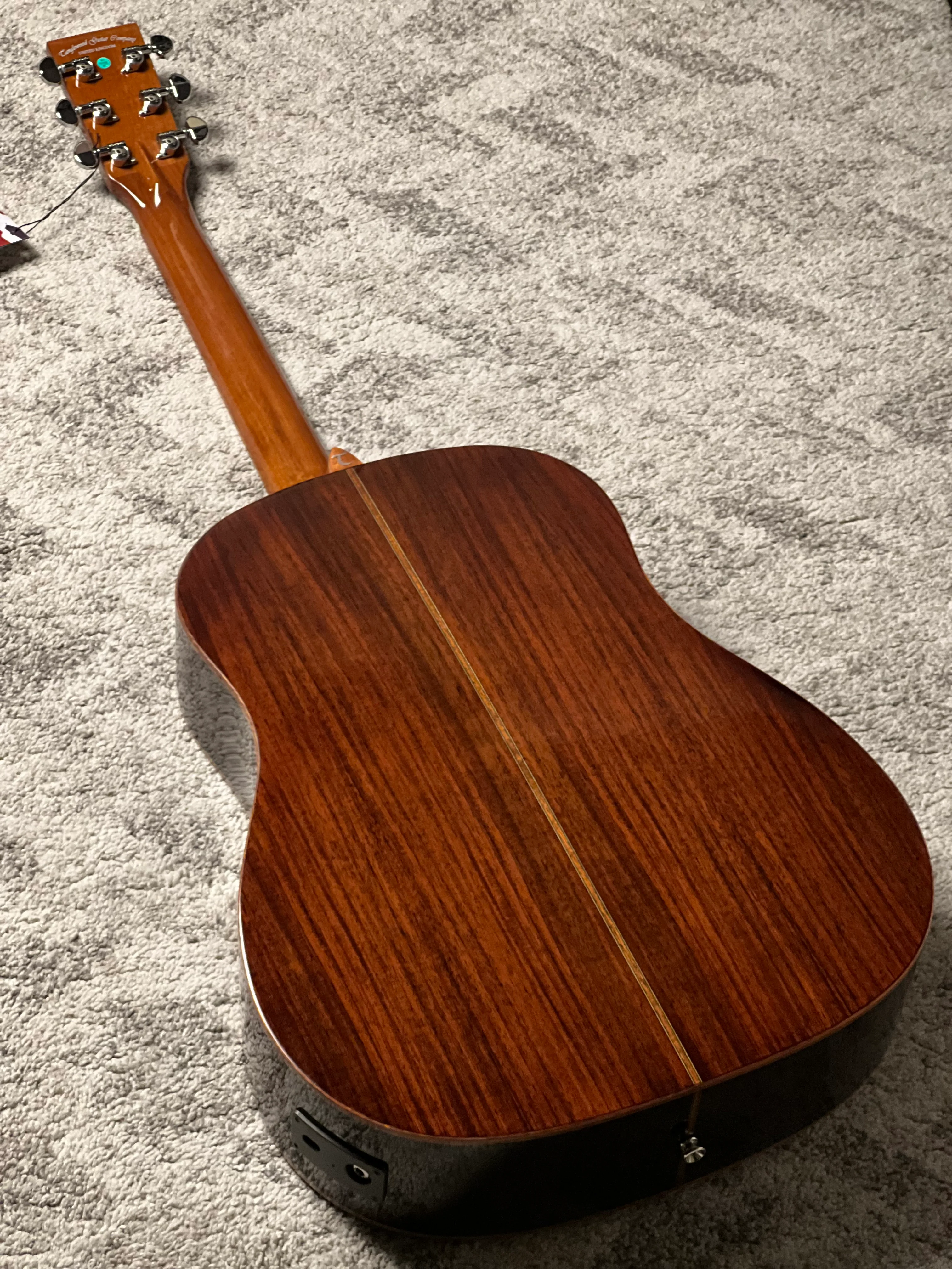 Tanglewood TRS5-SE Rosewood Smart Solid Top Sloped Shoulder Dreadnought Acoustic w/ Pickup in Natural Gloss - Image 6