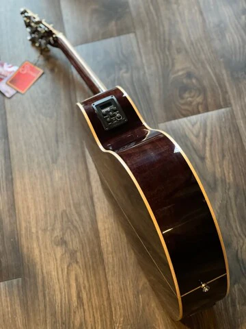 Tanglewood TW4 E AVB Winterleaf Super Folk in Antique Violin Burst - Image 3