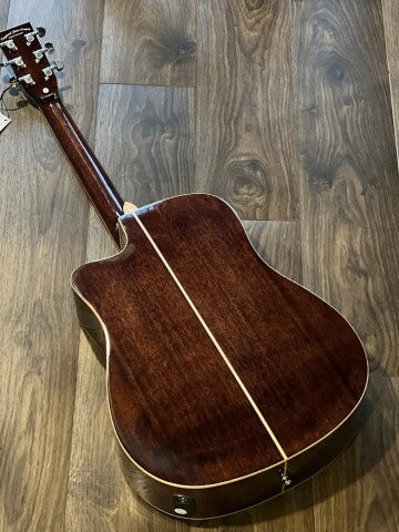Tanglewood TW5 E AVB Winterleaf Acoustic Electric in Antique Violin Burst - Image 4