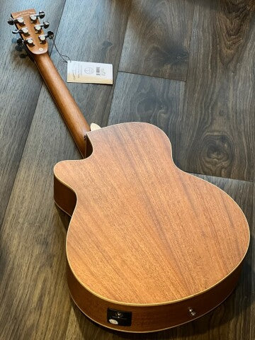 Tanglewood TWU SFCE Union Solid Top Superfolk Acoustic Electric in Open Pore Natural - Image 3