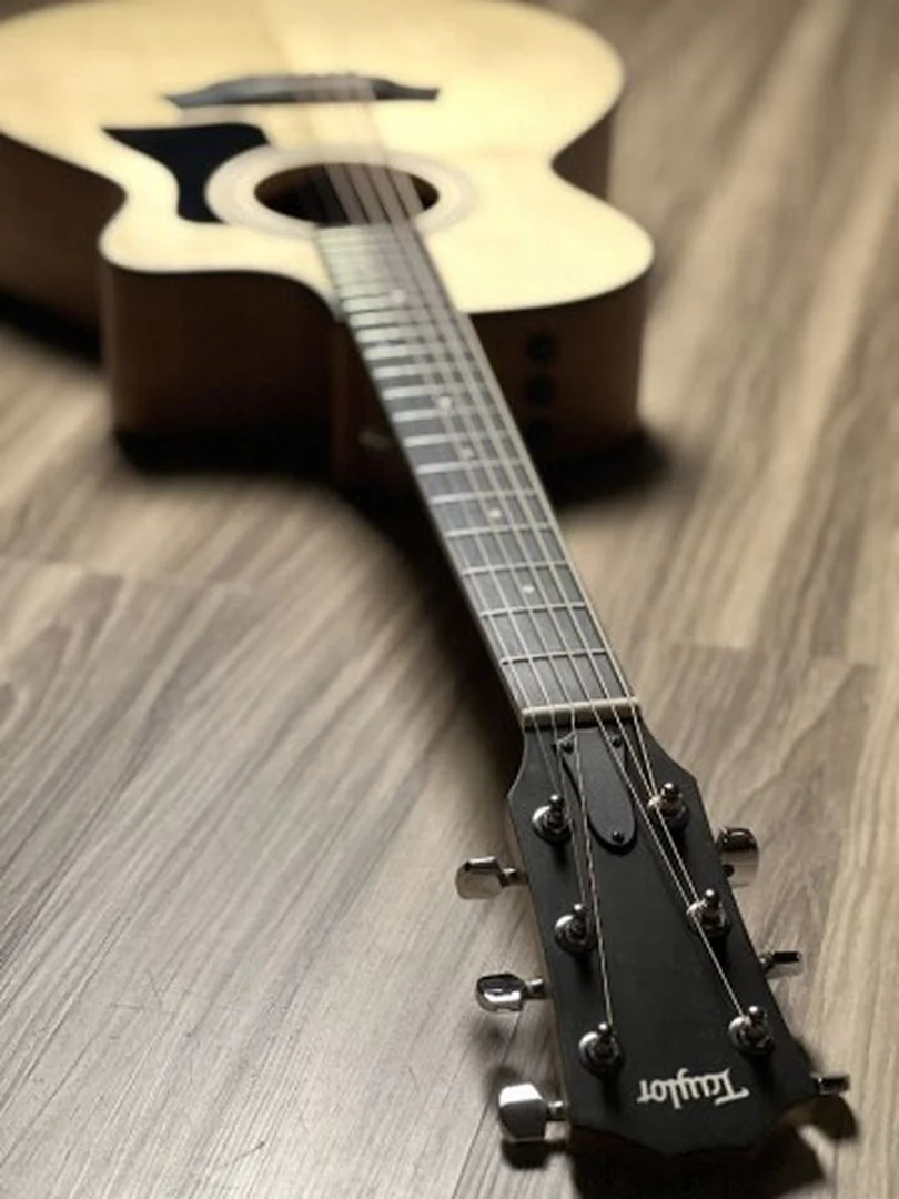 Taylor 112ce-S LTD Acoustic Guitar w/Bag in Natural Sapele - Image 6