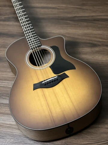 Taylor 114ce Grand Auditorium Acoustic Guitar w/Bag in Sunburst Top - Image 3