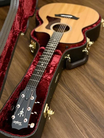Taylor 514ce - Mahogany Back and Sides with V-Class Bracing - Image 5