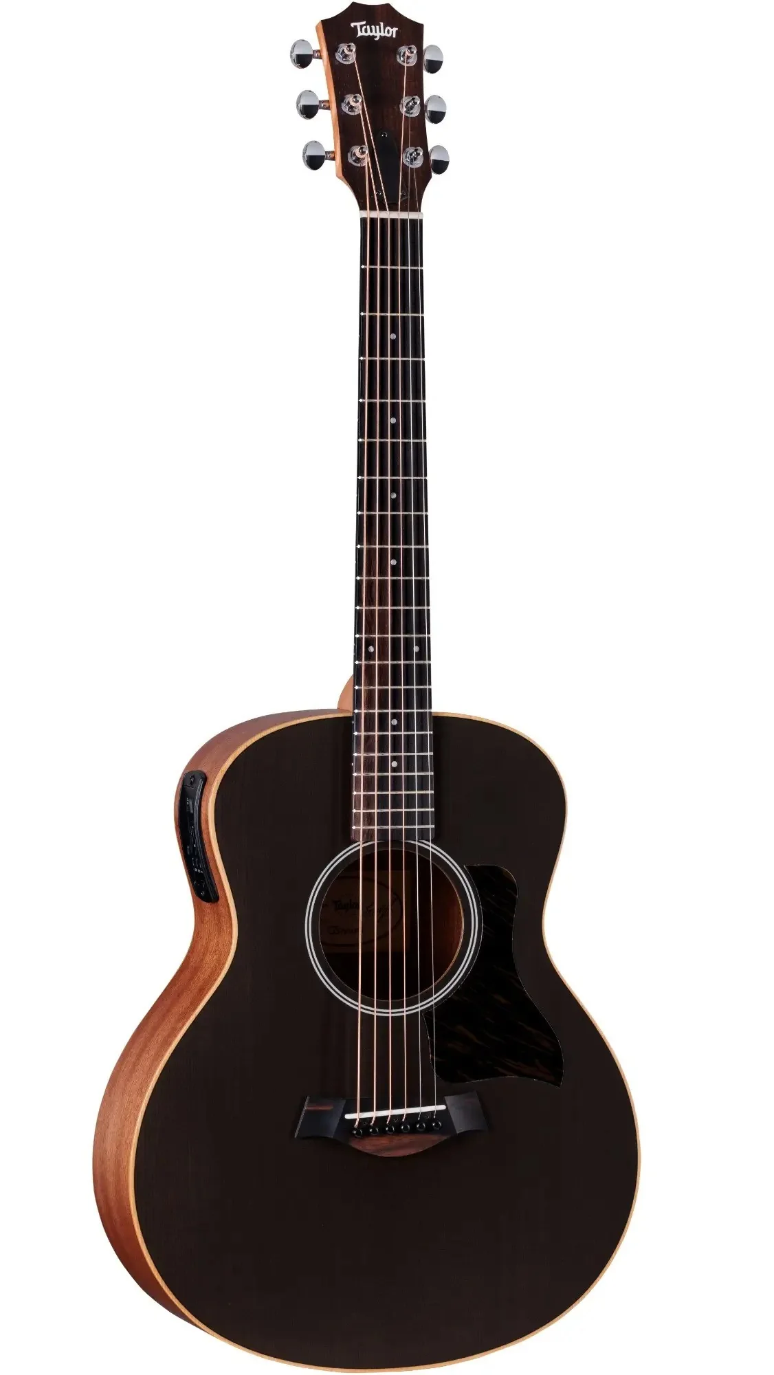 Taylor GS Mini-E Special Edition Acoustic Guitar w/Bag in Trans Black - Image 9