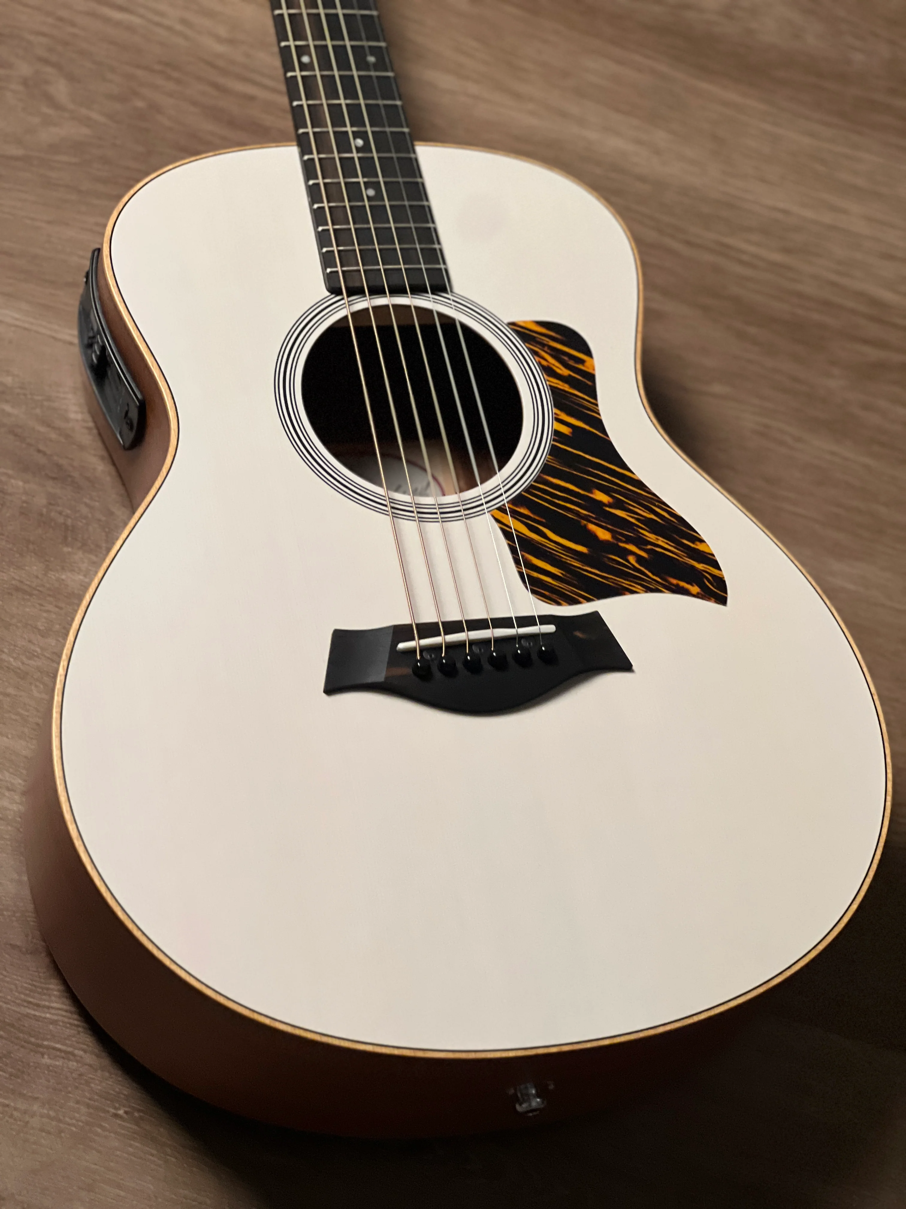 Taylor GS Mini-E Special Edition Acoustic Guitar w/Bag in Trans White - Image 3