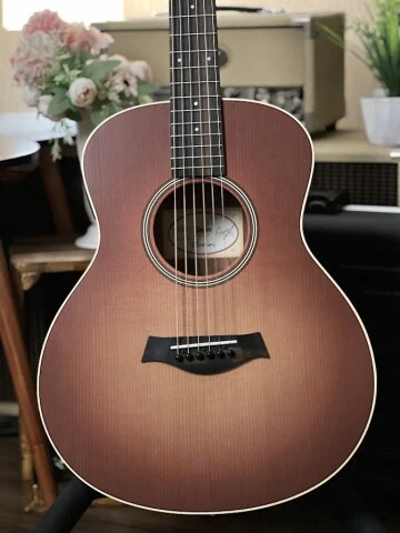 Taylor GS Mini-E Special Edition Acoustic Guitar w/Bag in Caramel Burst Top - Image 7