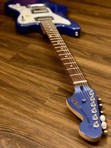 Tokai AJG-60 Silverstar Traditional Series in Old Lake Placid Blue - Image 4