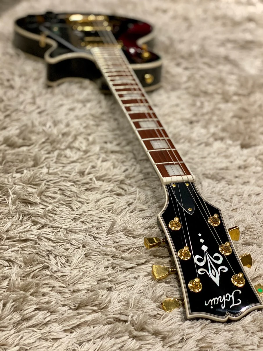 Tokai ALC-62 BB Love Rock (LP Custom) in Black Beauty with Gold Hardware - Image 7