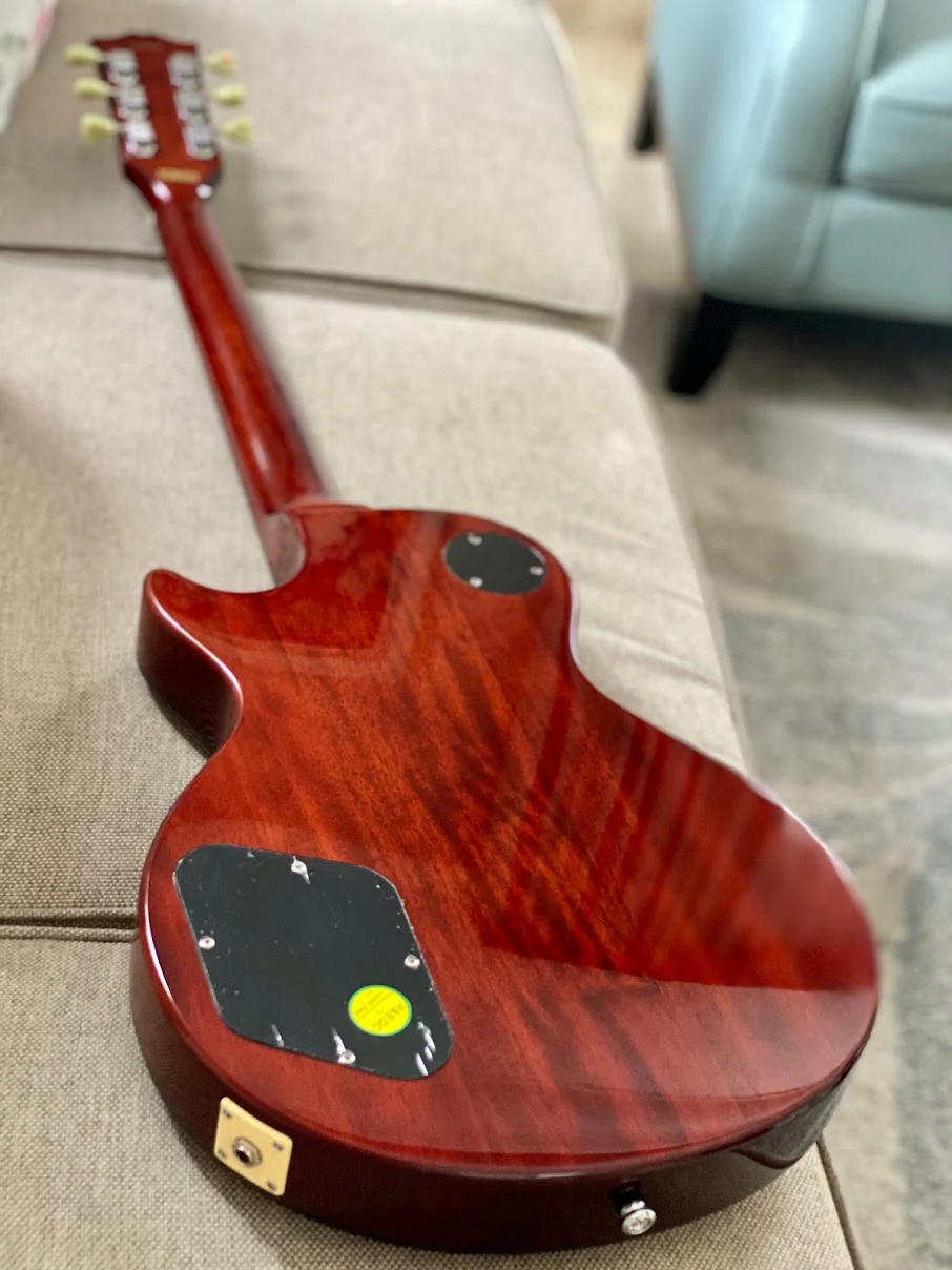 Tokai ALS-64QZ VF Love Rock in Violin Finish with Quilt Top (MIC) - Image 13