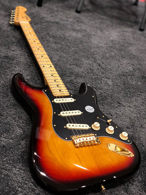 Tokai AST-100 GH YS/M Goldstar Sound Japan Premium in Yellow Sunburst with maple FB - Image 3