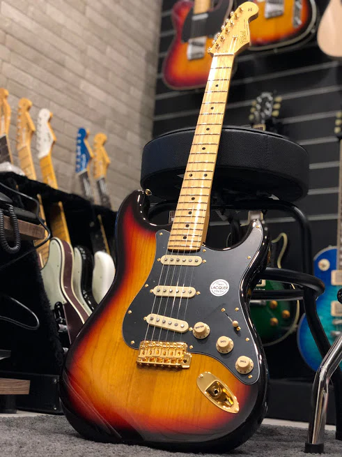 Tokai AST-100 GH YS/M Goldstar Sound Japan Premium in Yellow Sunburst with maple FB - Image 4