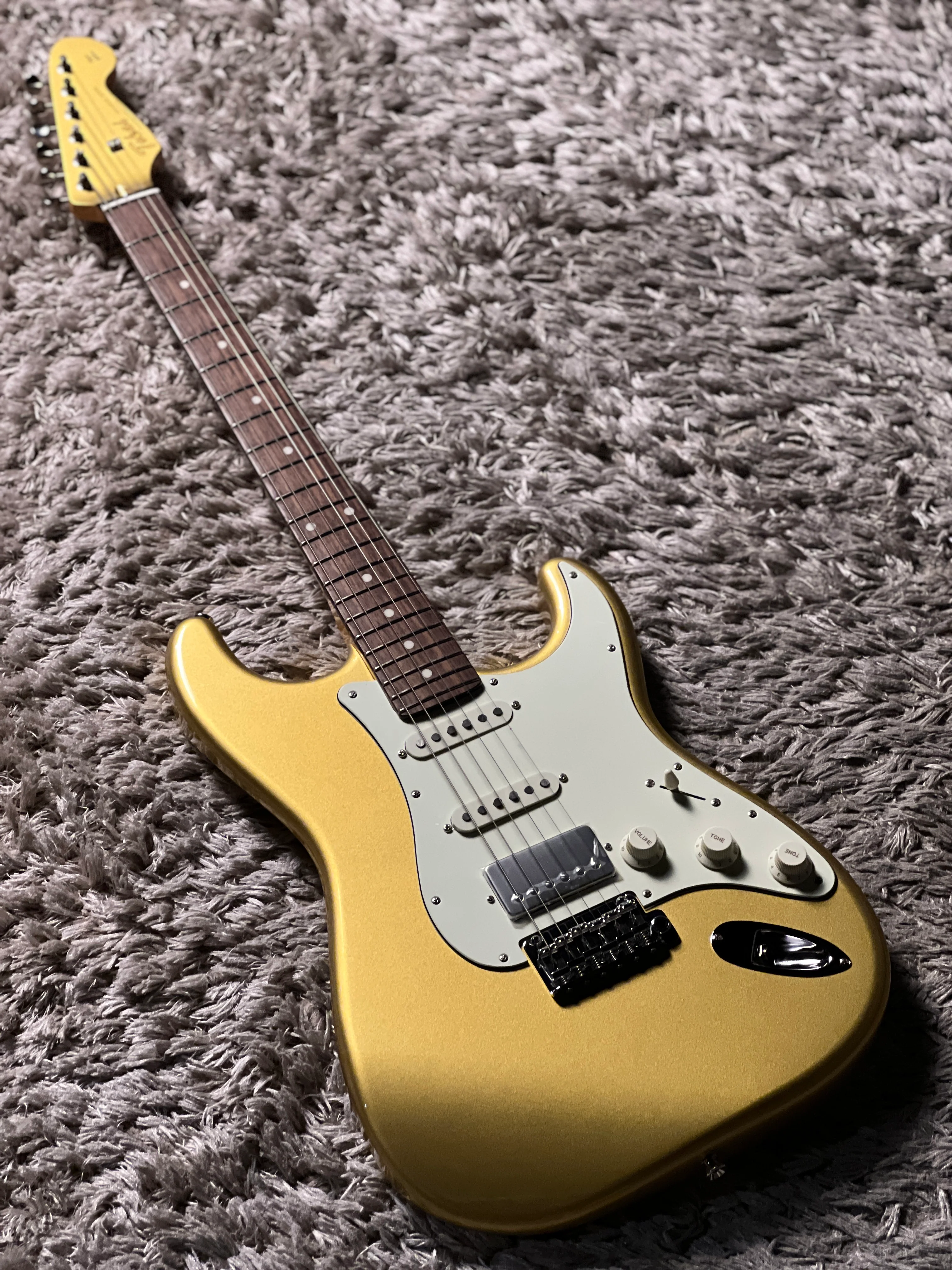 Tokai AST-104SH SGO/R Goldstar Sound Japan in Shoreline Gold with rosewood FB 190515 - Image 2