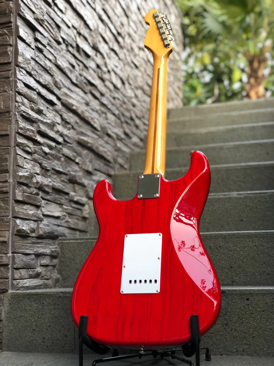 Tokai AST-108 SR/R in Contemporary Series in Seethru Red - Image 8
