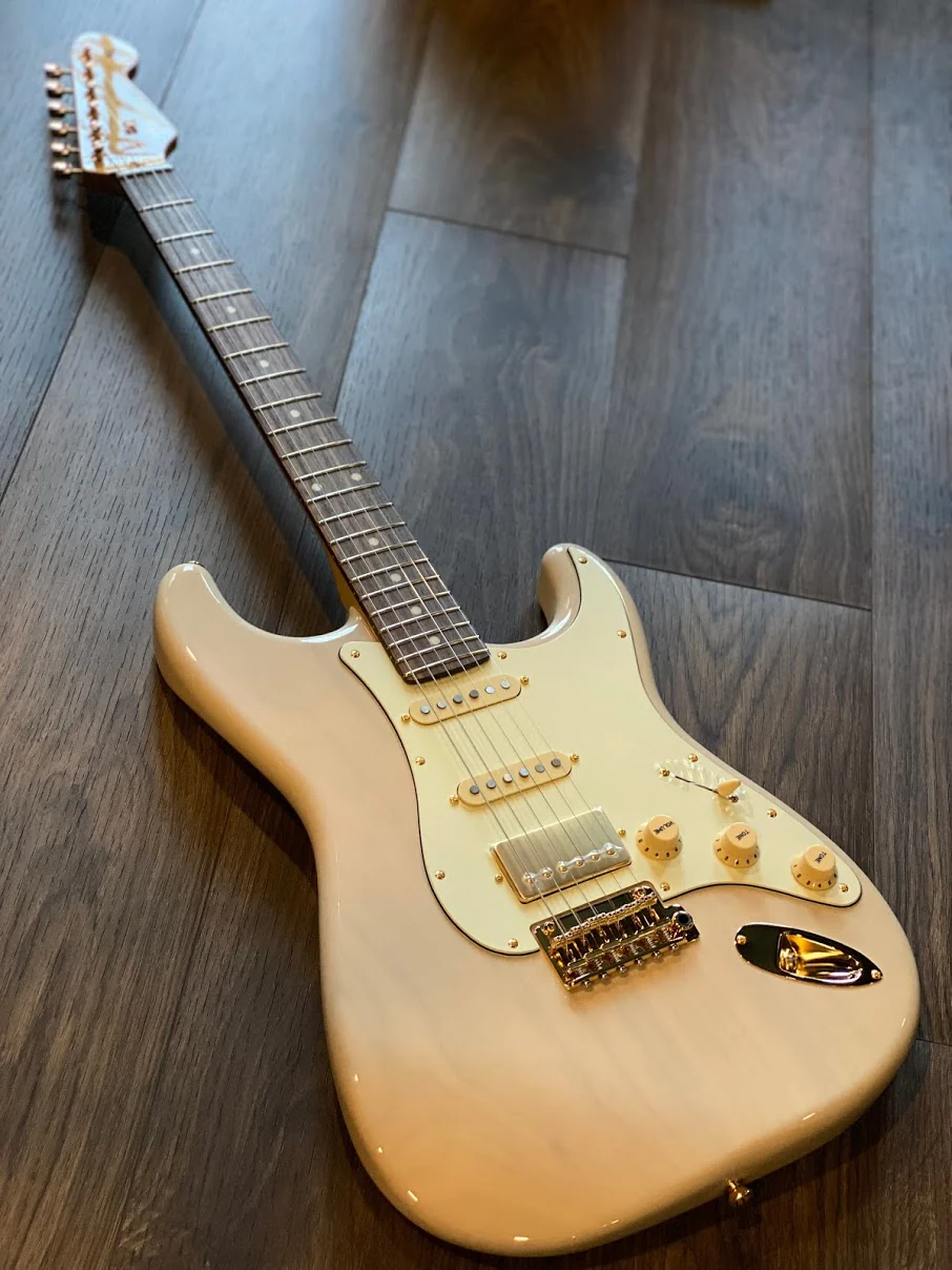 Tokai AST-118SH-GH WBL/R Goldstar Sound HSS Limited Edition White Blonde with Gold Hardware - Image 8