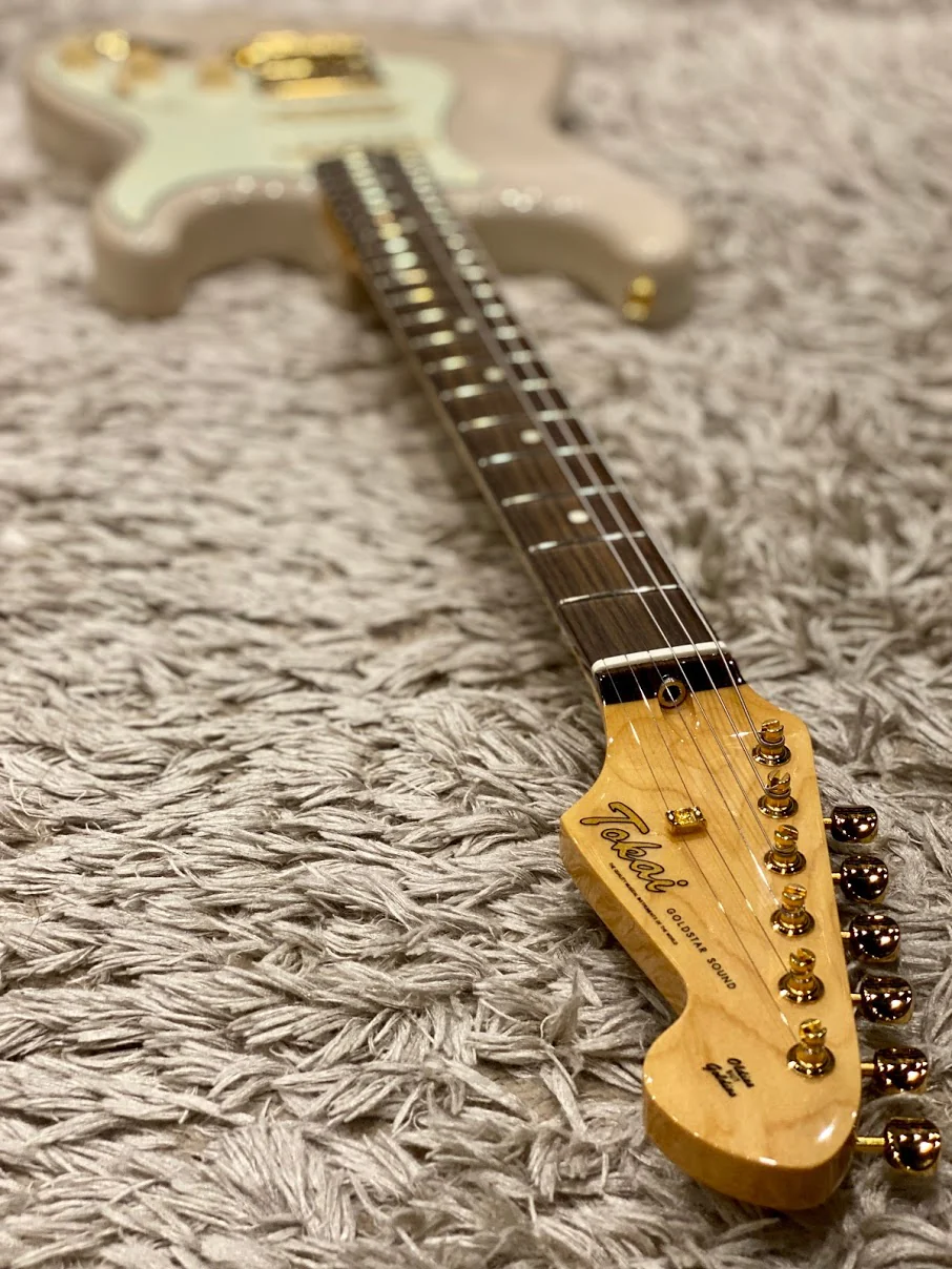 Tokai AST-118SH-GH WBL/R Goldstar Sound HSS Limited Edition White Blonde with Gold Hardware - Image 9