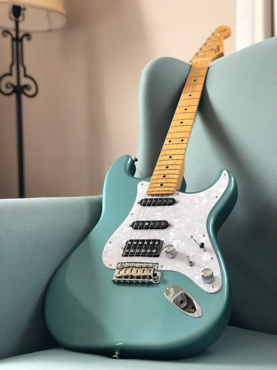 Tokai AST-133SH SEB Modern Goldstar Sound in Ocean Turquoise Metallic - Image 2