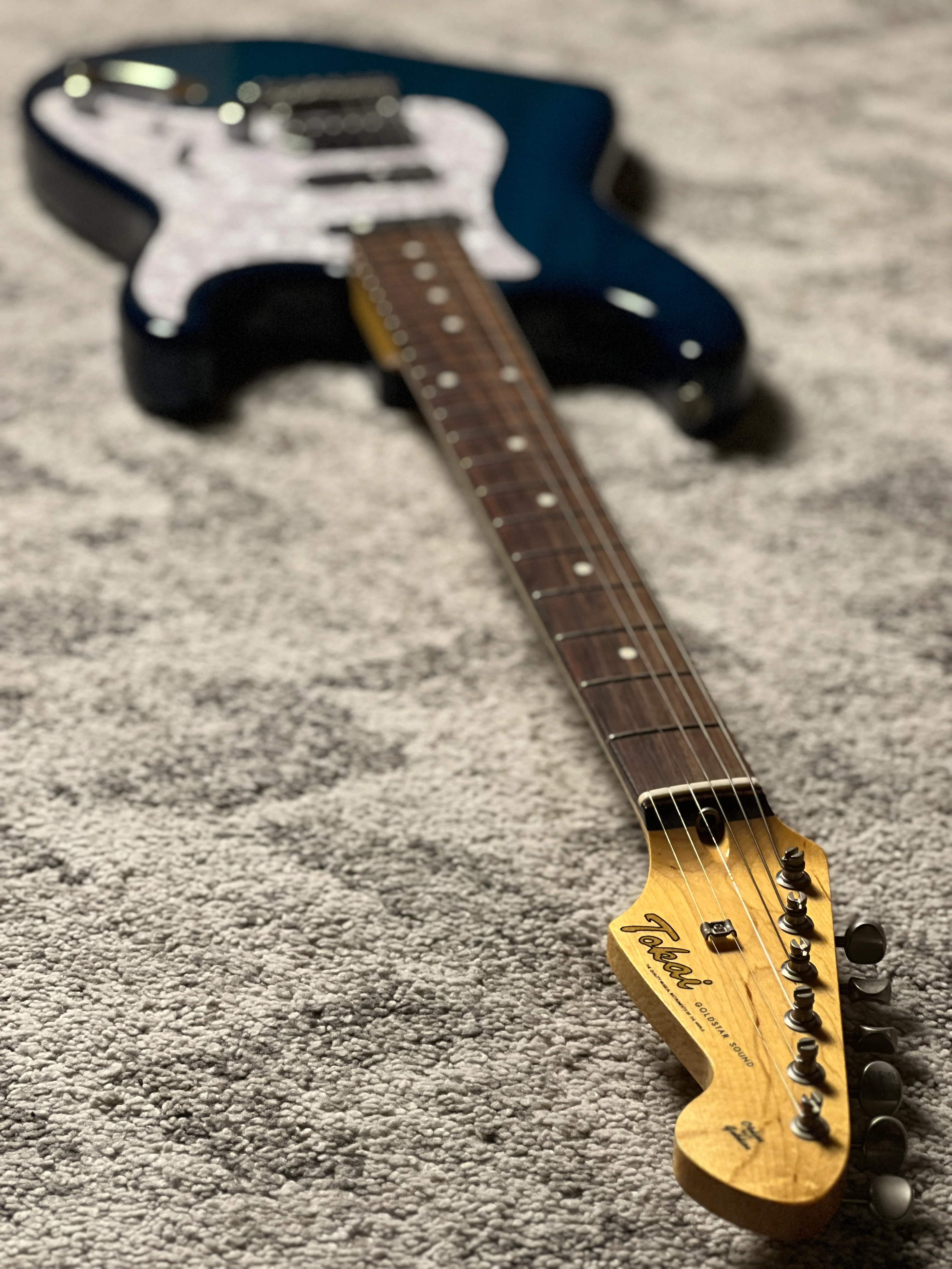 Tokai AST-148SH SEB Modern Goldstar Sound in Blue Burst 190867 - Image 10