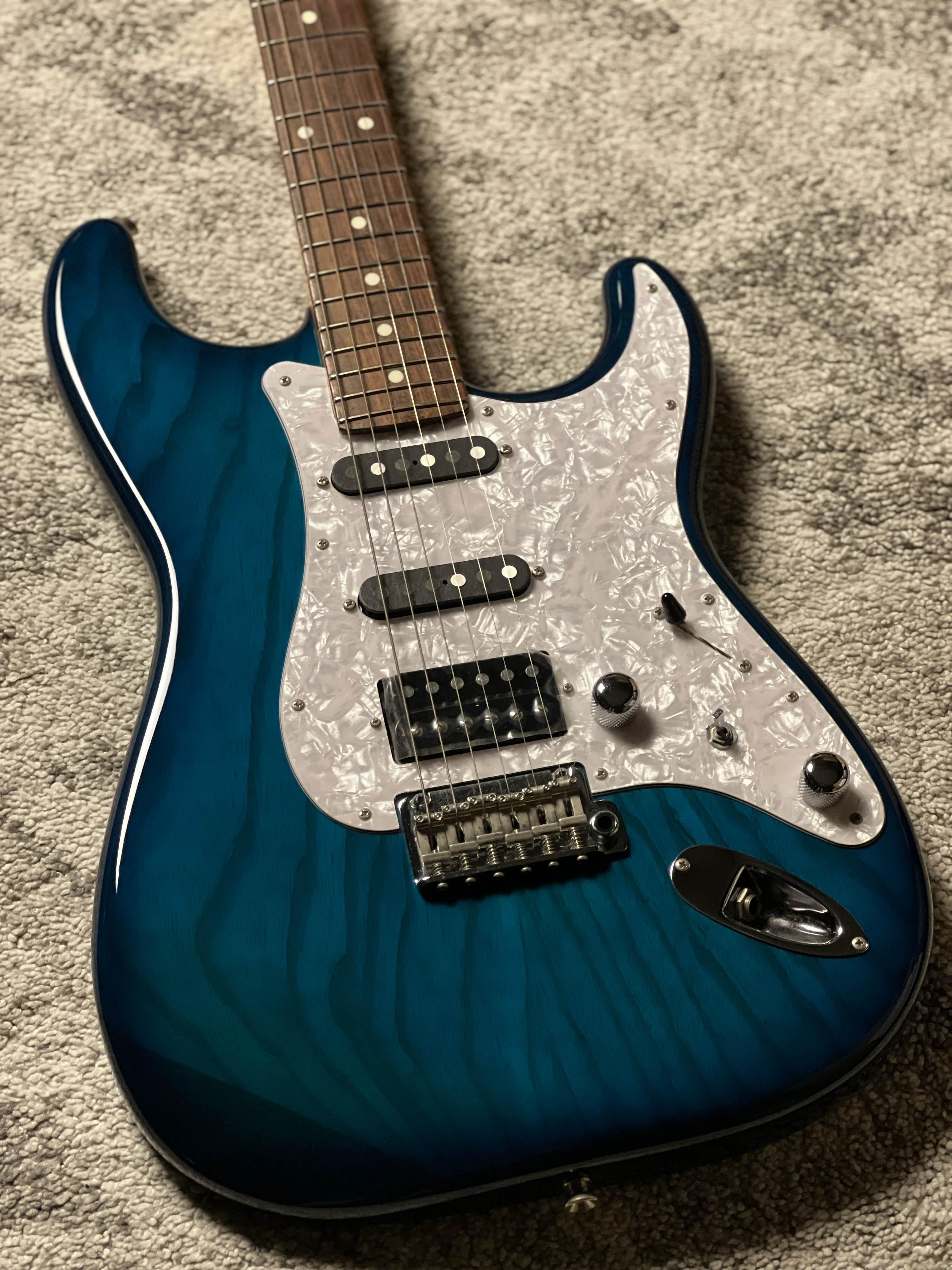 Tokai AST-148SH SEB Modern Goldstar Sound in Blue Burst 190867 - Image 6