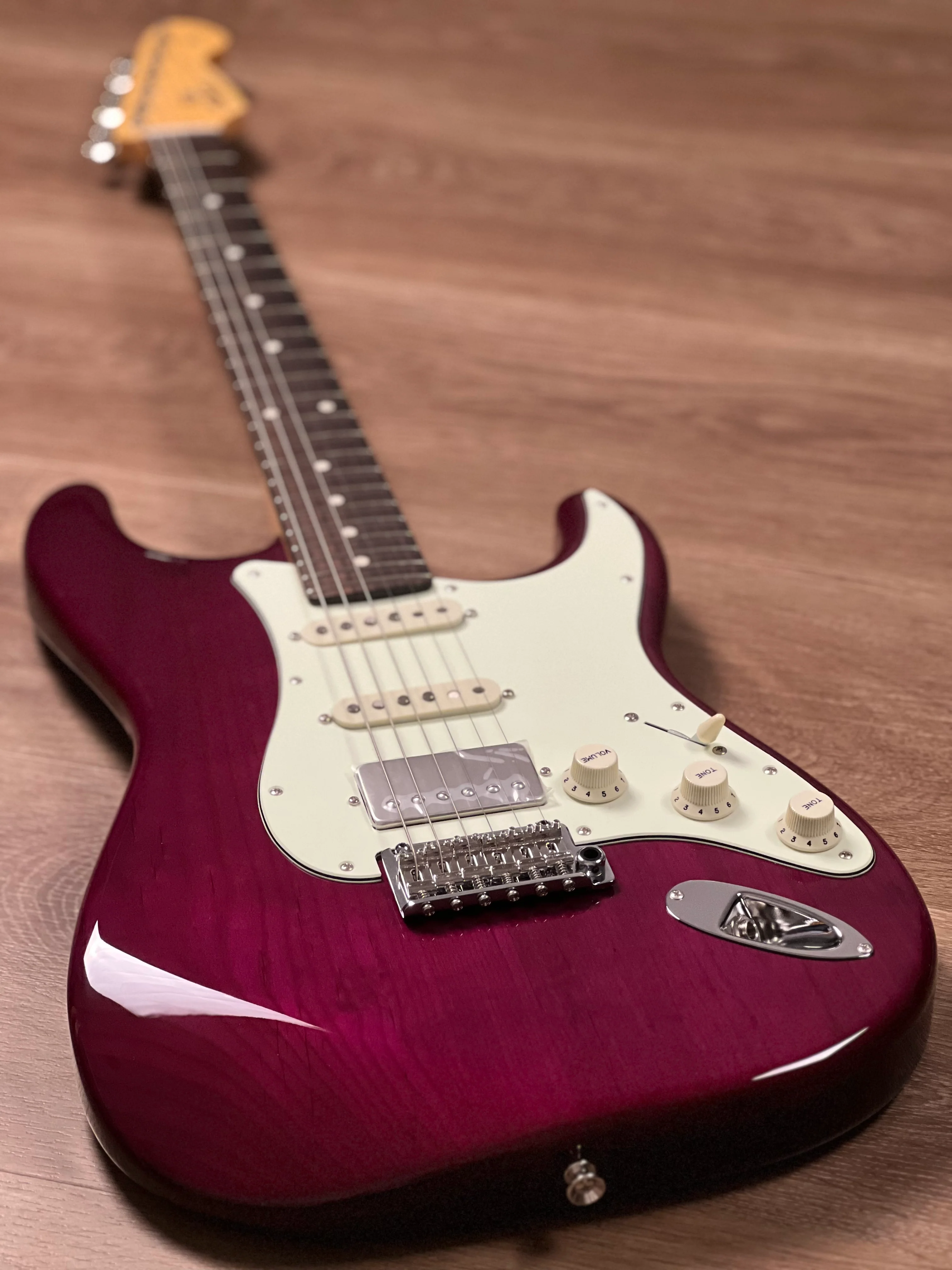 Tokai AST-423-101-SH/R SPL Goldstar Sound Japan in Seethru Purple 231165 - Image 4